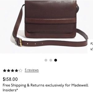 Madewell Brown Leather Crossbody